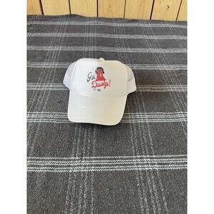UGA Bulldogs Go Dawgs! White Snapback Hat Trucker Bell Graphic T-Mobile Otto OS